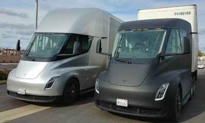 Photo og Tesla electric trucks