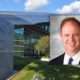 Photo combo of Fresno City Hall and Larry Westerlund