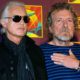 Photo of Robert Plant and Jimmy Page of Led Zeppelin