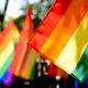 Photo of gay pride flags