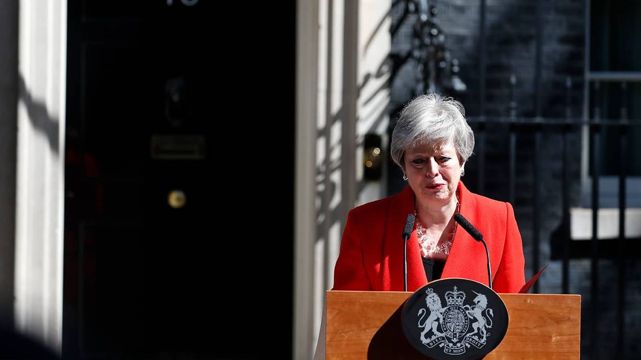 Photo of British Prime Minister Theresa May