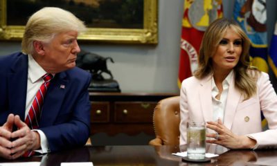 Photo of President Donald Trump and First Lady Melania Trump