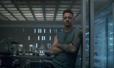 Photo of Hawkeye in a scene from Avengers: Endgame