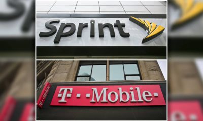 Photo of Sprint and T-Mobile stores in New York