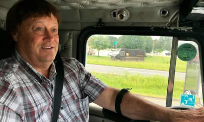 Photo of truck driver Terry Button