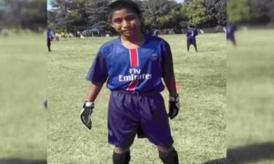 Photo of Adrian Antunez in his soccer uniform