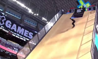Screen grab of Mitchie Brusco at X Game Minneapolis 2019