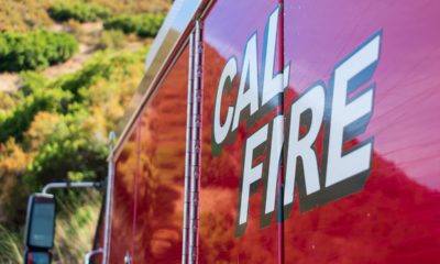 Photo of Cal Fire truck
