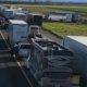 Photo of a 7-mile back up on the South bound Interstate 5
