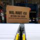 Photo of a box of Walmart merchandise