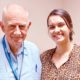 Portrait of UCSF Fresno's Dr. Harrol T. (Terry) Hutchison and Jasmean Mann, a UC Merced graduate and aspiring doctor