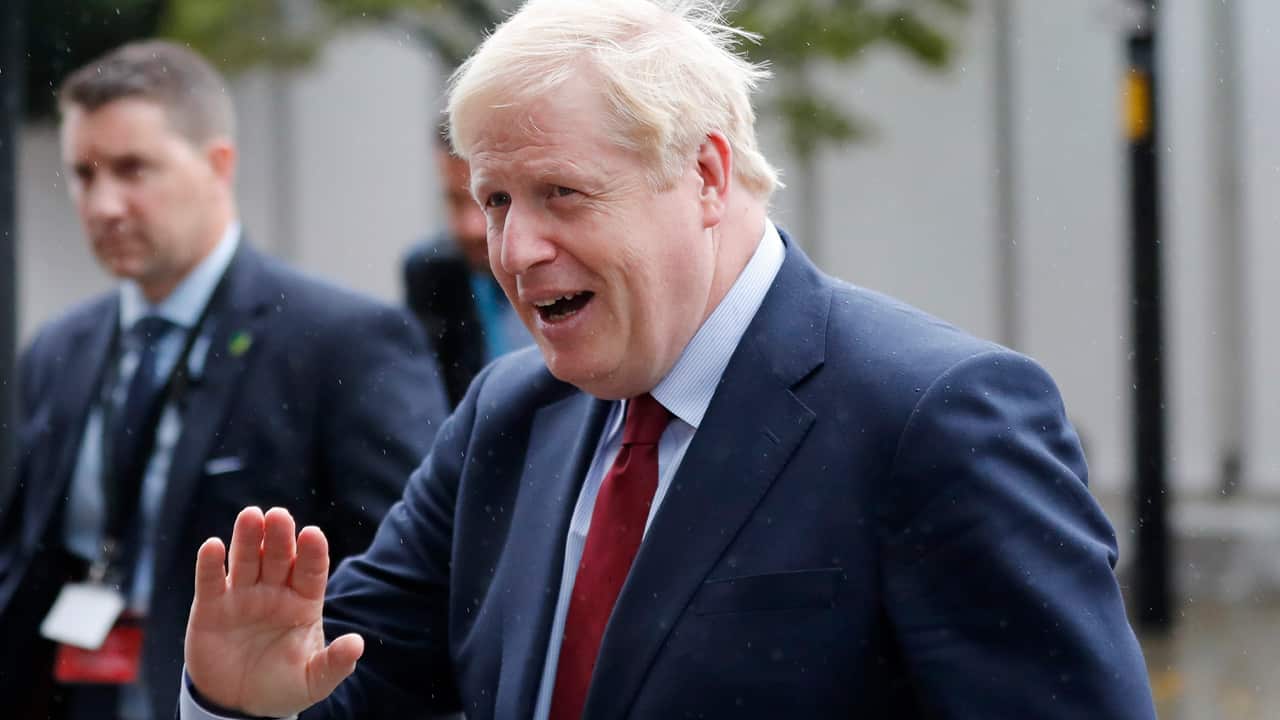 Photo of Britain's Prime Minister Boris Johnson