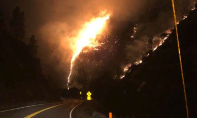 Photo of Briceburg Fire on Highway 140