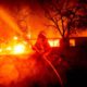 Photo of a firefighter