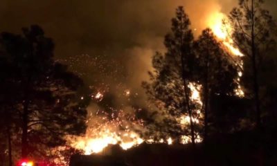 Photo of the Briceburg Fire near Yosemite National Park