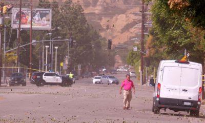 Photo of strong Santa Ana winds