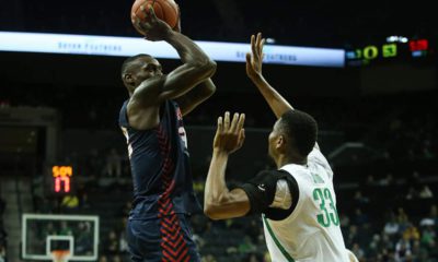 Photo of Fresno State men's basketball at Oregon
