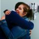 Photo of Dr. Moazzum Bajwa hugging his patient