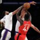 Photo of Los Angeles Lakers' Anthony Davis and Toronto Raptors' Pascal Siakam