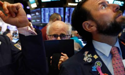Photo of traders at the New York Stock Exchange