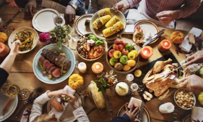 Photo of Thanksgiving dinner