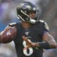 Photo of Baltimore Ravens quarterback Lamar Jackson