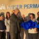 Phot of Dr. Shahzad Jahromi cutting the ribbon on a new building