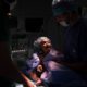 Photo of Yazan bring prepared for heart surgery at the Tajoura National Heart Center in Tripoli, Libya