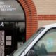 Photo of the closed sign in front of Illinois Department of Employment Security in Chicago