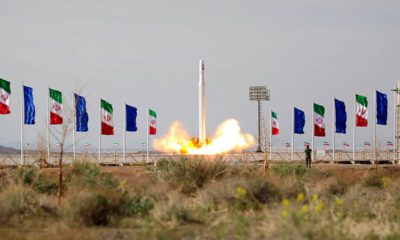 Photo of an Iranian rocket