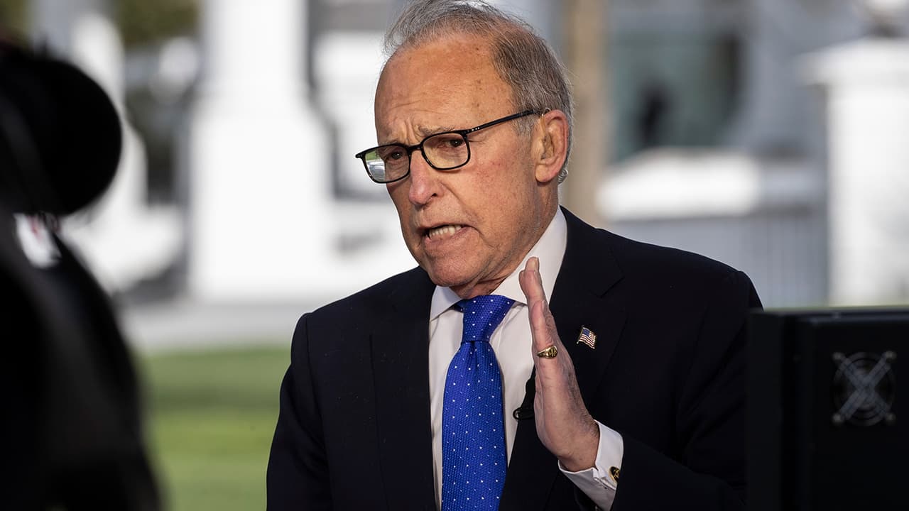 Photo of White House chief economic adviser Larry Kudlow
