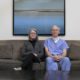 Photo of Debbie Rood and Dr. George Scott in their Manteca clinic