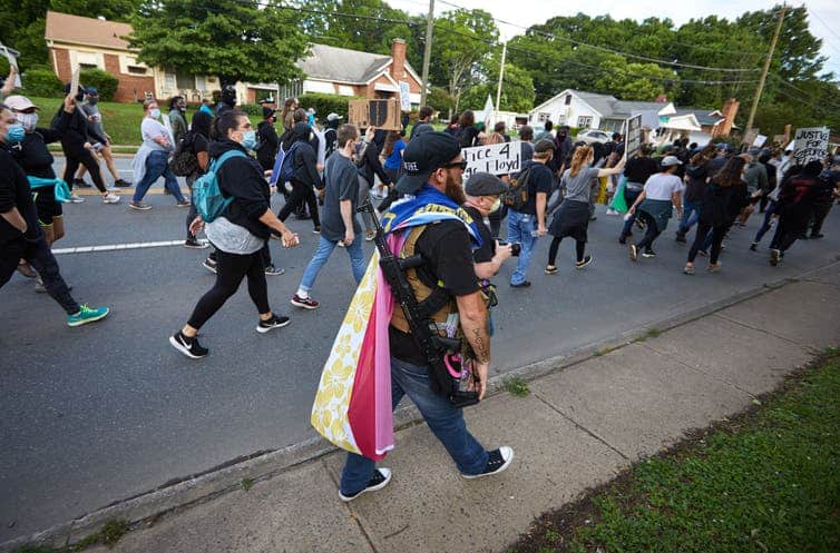 Photo of protests