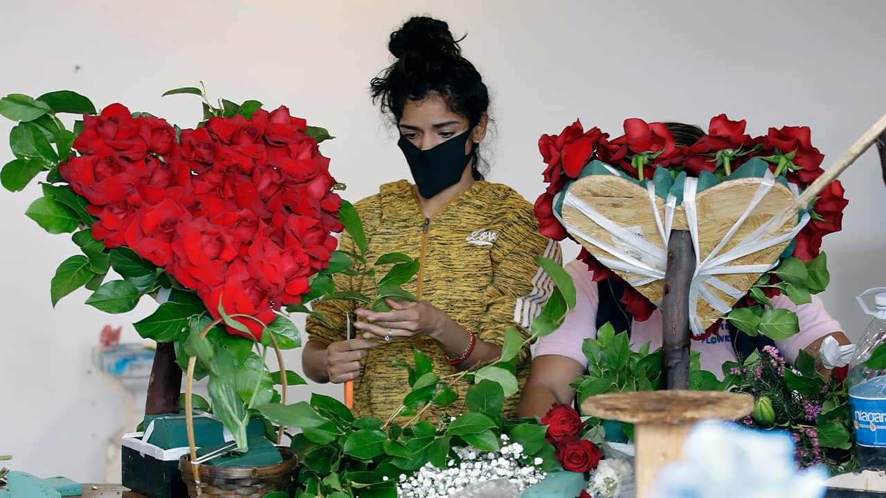 Photo of a florist