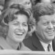 Photo of President John F. Kennedy and his sister, Jean Kennedy Smith
