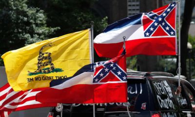 Photo of Mississippi flags