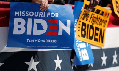 Photo of Biden supporters