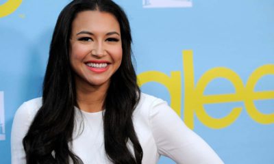 Photo of Naya Rivera, a cast member in the television series "Glee,"