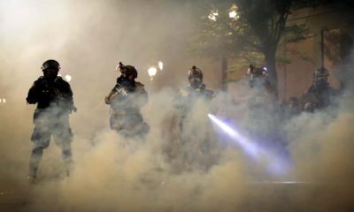 Photo of protests in Portland