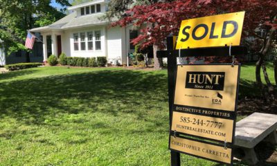 Photo of a sold sign