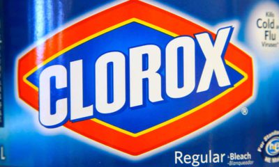 Photo of a Clorox label