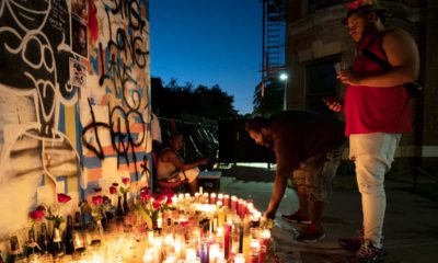 Photo of a memorial in New York