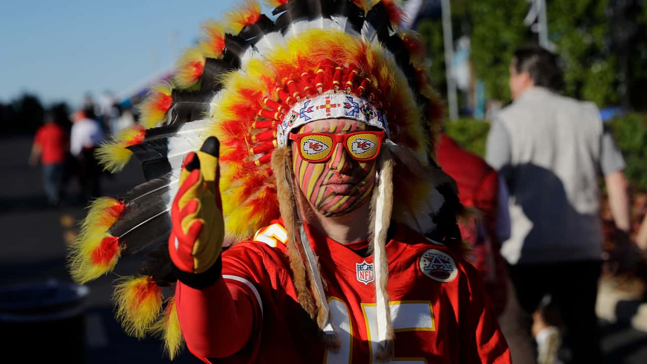 Photo of a Chiefs fan